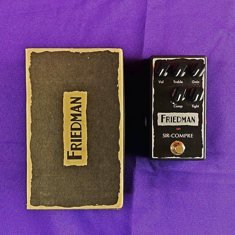 Friedman Sir-Compre Guitar Effects Pedal - Used, Includes