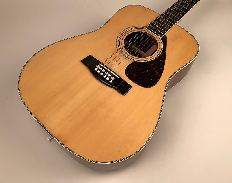 Vintage 1970 Yamaha FG12-301 12 String Solid Top Acoustic Guitar with  Original Hardshell Case