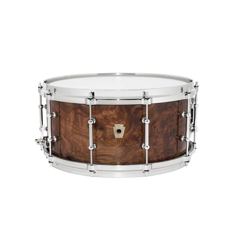 Ludwig LS403XXCE Limited Edition Aged Exotic Carpathian Elm 6.5x14" 10-Lug Snare Drum 2020 image 2