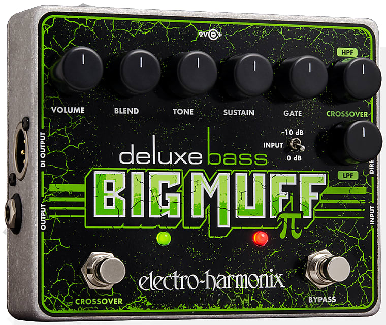 New Electro-Harmonix EHX Deluxe Bass Big Muff Pi Fuzz Guitar Effects Pedal image 1