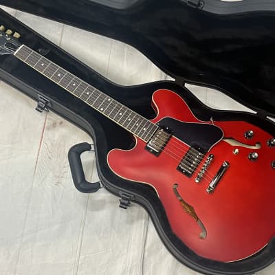 Gibson ES-335 Satin 2022 - Satin Cherry New Unplayed w/Case Auth Dealer 7lb15oz #316 image 4