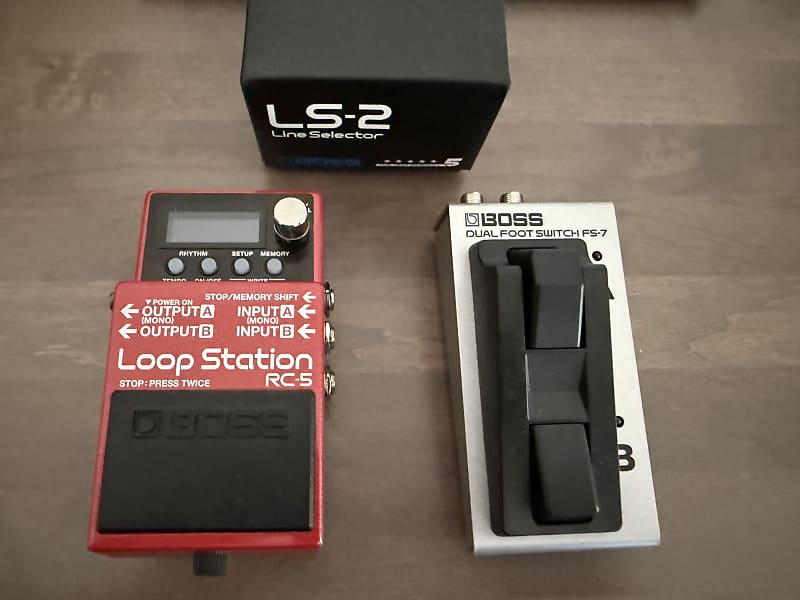 BOSS Loop Station RC-5 レッド Boss - RC-5 Loop Station - Nantel Musique