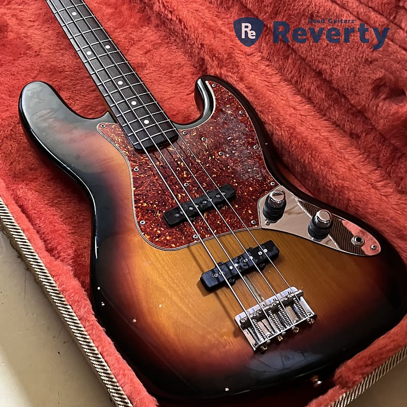 ベース Fender USA American Vintage'62 Jazz Bass Fender Made in Japan JB62-US '62 Jazz Bass Reissue 3-Tone
