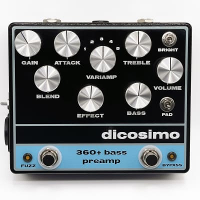 【即購入歓迎】dicosimo 360+ bass preamp DiCosimo Audio 360+ Bass Preamp / ベース専門店 タイズストア
