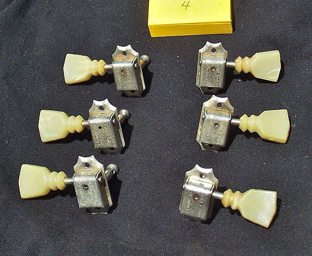 Vintage Gibson Kluson Deluxe Tuners Double Line Double Ring