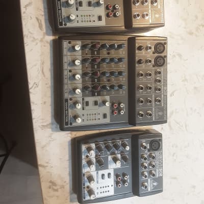 Behringer 2 Beheringer xenyx 802 & 1 xenyx 502 2010 - Grey