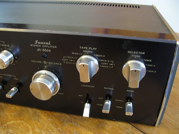 Sansui AU-6600 Integrated Amplifier c. 1975 | Reverb