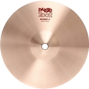 Paiste 8 inch 2002 Accent Cymbal - each image 5