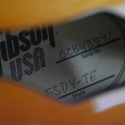 2002 Gibson Memphis Yamano ’60 ES-335 Block (ESDY-TE) Iced Tea Sunburst w/OHSC & Paperwork image 10