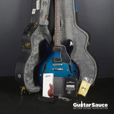 Gibson ES-335 DOT Blue Burst 2017 Used (Cod. 1453UG) image 11