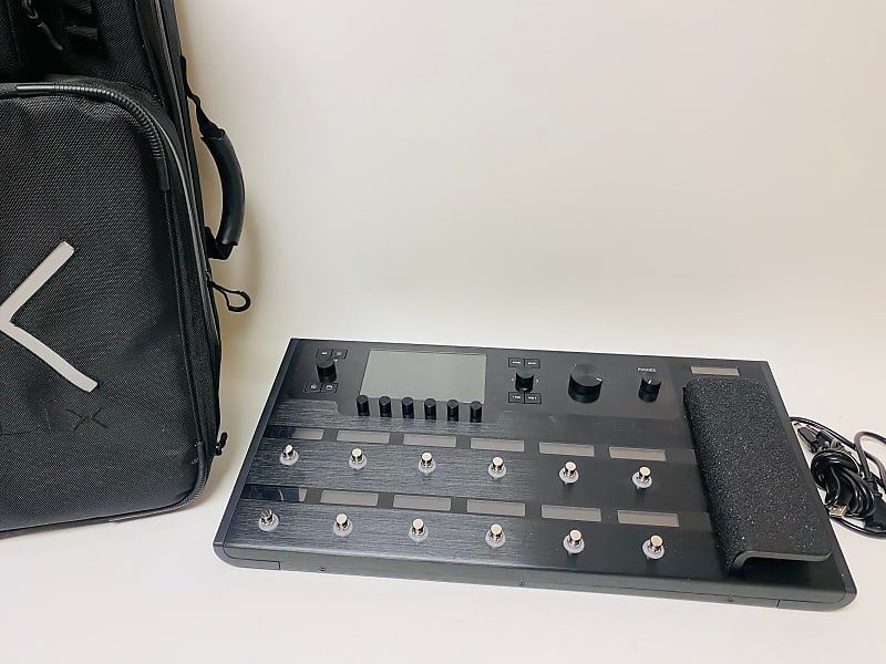 Line 6 Helix Floor MultiEffects Guitar Pedal With Backpack Reverb