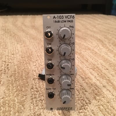 DOEPFER A-103 18db LOW PASS 1 (VCF6) : BRAND NEW : [DETROIT