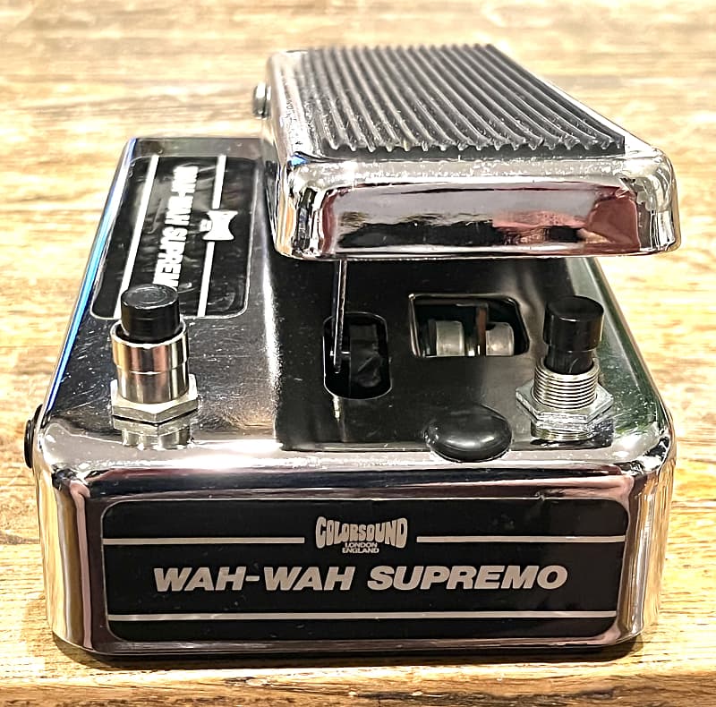 Colorsound WAH SUPREMO 1978 - Chrome | Reverb