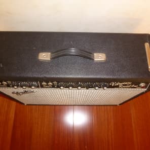 Rare 1964 Blackface Fender Vibrolux Reverb Guitar Amp AA864 Production #3, Serial# A 00745 image 3