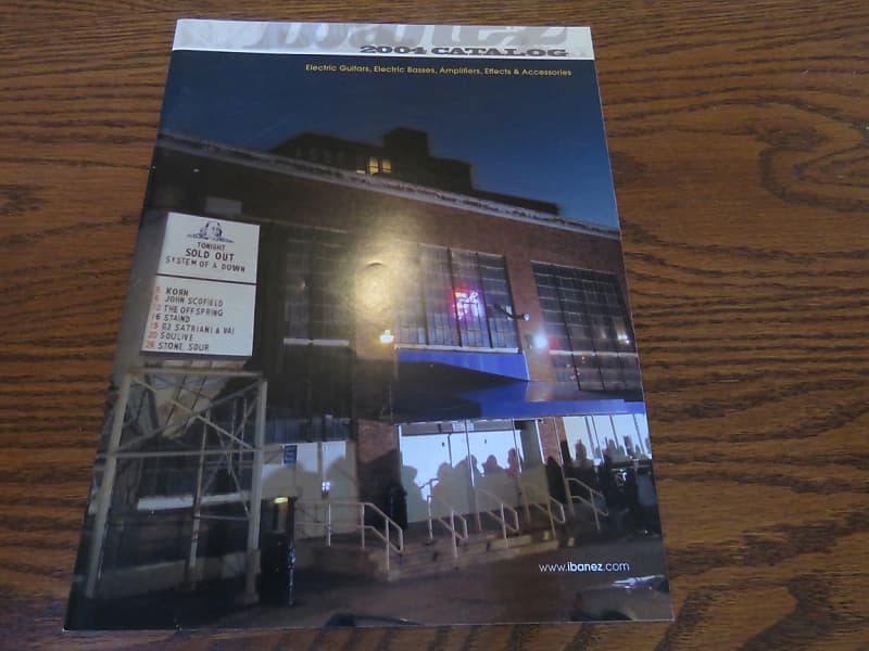 Ibanez Catalog 2004 Reverb