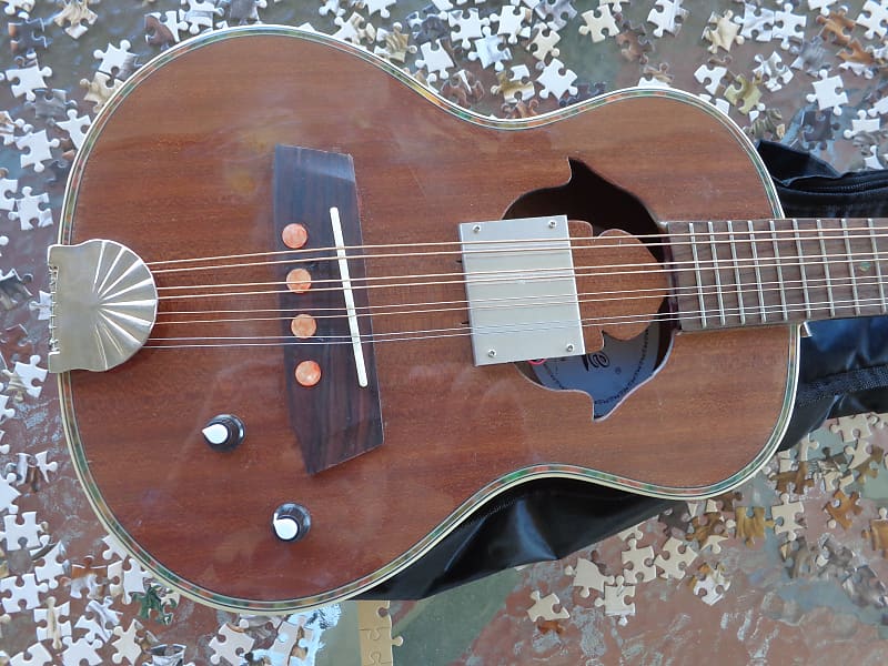 Steel String Baritone Ukulele Acoustic Electric Double Reverb