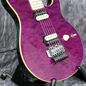 STERLING AX40 transparent purple 中古 Sterling by MUSIC MAN ／ AX40 Transparent Purple - エレキ