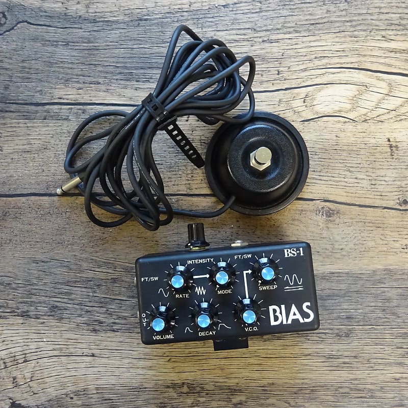 Bias BS-1 Analog Drum Synthesizer w/ Roland Foot Switch1980s Vintage MIJ  Made In Japan Coron DS-7