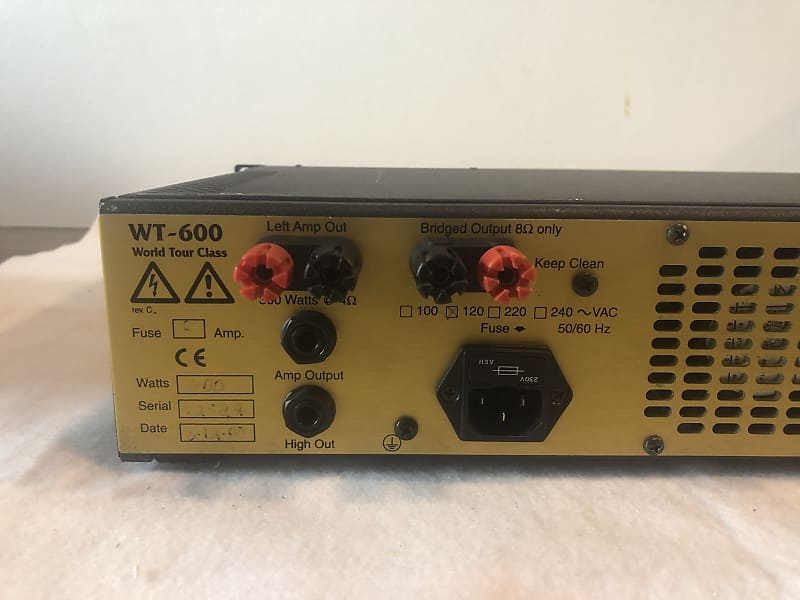 David Eden WT-600 Bass Guitar Amp | Reverb