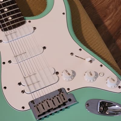 1996 Fender Jeff Beck Signature Stratocaster Surf Green Collectors Grade W/OHSC & Candy image 4