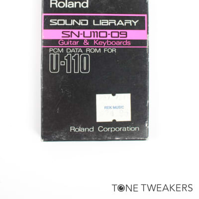 Roland U-110 SN-U110-09 Guitars Keyboards PCM Data ROM Card VINTAGE GEAR DEALER