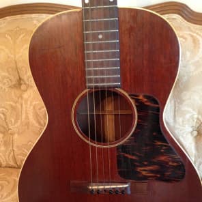 Gibson L-O model acoustic flattop guitar 1931 Mahogany image 2