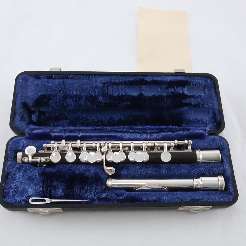 Armstrong Wood Piccolo with Silver Head SN 32439 VERY NICE | Reverb