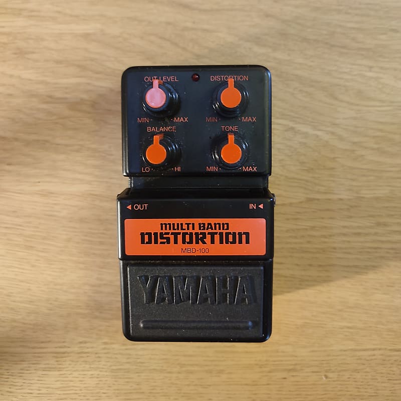 YAMAHA MBD-100 multi band Distortion rare vintage guitar