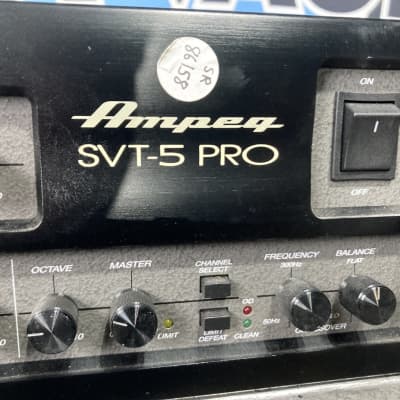 Ampeg Tom Hamilton's Aerosmith, SVT-5 Pro, 2 Channel 1000 Watt Bass Amplifier B (#12) image 10