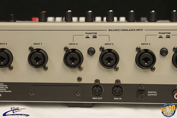 Zoom MRS-1608 Multitrack Recording Studio, 16 Track Digital