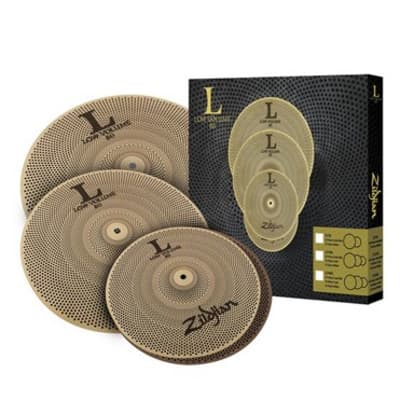 未使用 Zildjian L80 Low Volume ハイハット 14インチ L80 Low Volume Cymbal Pack - 14/16/18