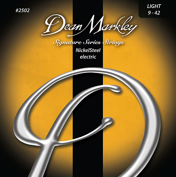 Dean Markley 2502 Nickel Steel Electric Guitar Strings - Light (9-42) image 1