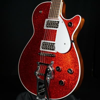 Gretsch G6129T-PE Players Edition Red Sparkle Jet (Actual Guitar) image 7