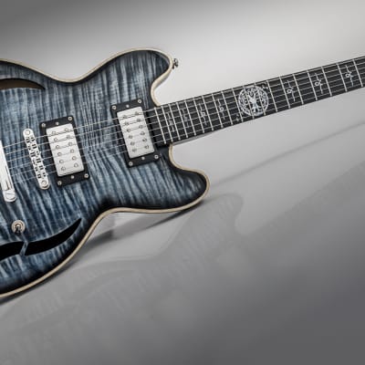 Mithans Guitars Mojave (Sapphire Blue) boutique electric guitar image 4