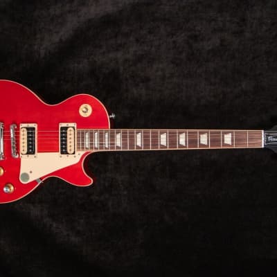 Gibson Les Paul Classic Electric Guitar Translucent Cherry (E13) image 1