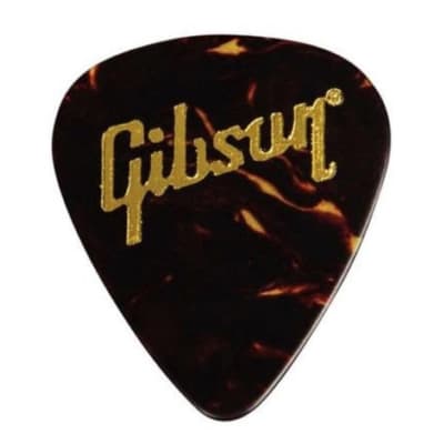 Gibson Tortoise Picks 12 Pack - Heavy image 2