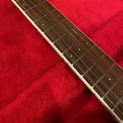 Mosrite “The Ventures" (1965) ~ ”Salesman Sample”~ Red White & Blue image 19