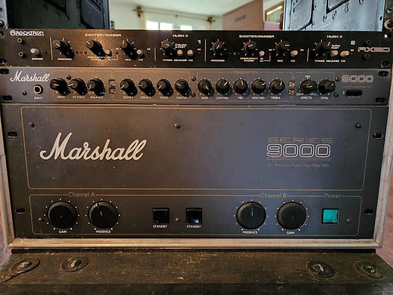 Marshall 9000 Series Rackmount Preamp & Poweramp 1990
