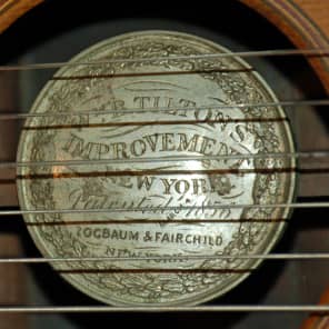J. C. Haynes Tilton Parlor Guitar w/ Original Coffin Case image 13