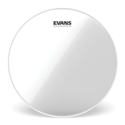 Evans G1 Clear Tom Drum Head, 12 Inch image 1