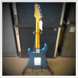 SX Custom Handmade VTG Series Stratocaster Metallic Blue w/gig bag & upgraded pups image 9