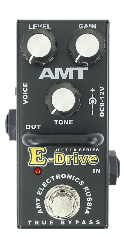 AMT Electronics E-Drive - JFET distortion pedal - AMT Electronics E-Drive - JFET distortion pedal image 1