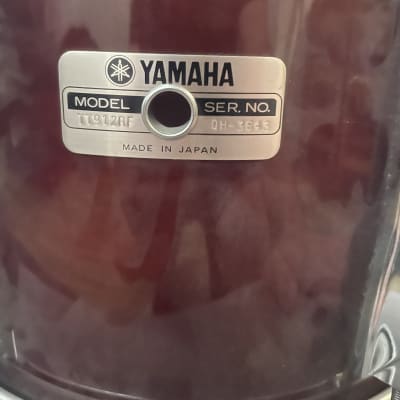 Yamaha 9000 Recording Custom 1980’s - Cherry Red - 12x10 Rack Tom image 4