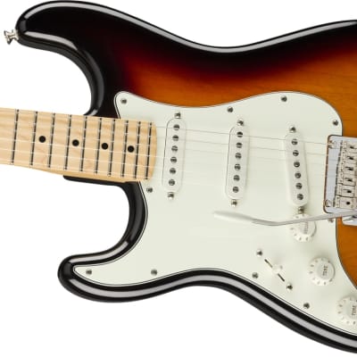 Fender Player Stratocaster Left-Handed, Maple Fingerboard, 3-Color Sunburst image 1