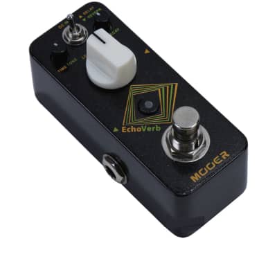 Mooer EchoVerb Digital Delay/Reverb Pedal 4 Wah filter effects + Talk effect +Tap Open Box image 2
