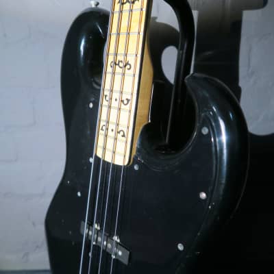 Ibanez 2409B Black Eagle 1976 Vintage Bass Guitar + Hardcase Krist Novoselic Nirvana image 6