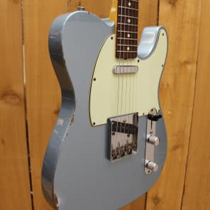 Fender Custom Shop 1963 Tele Relic Ice Blue Metallic, Used image 3