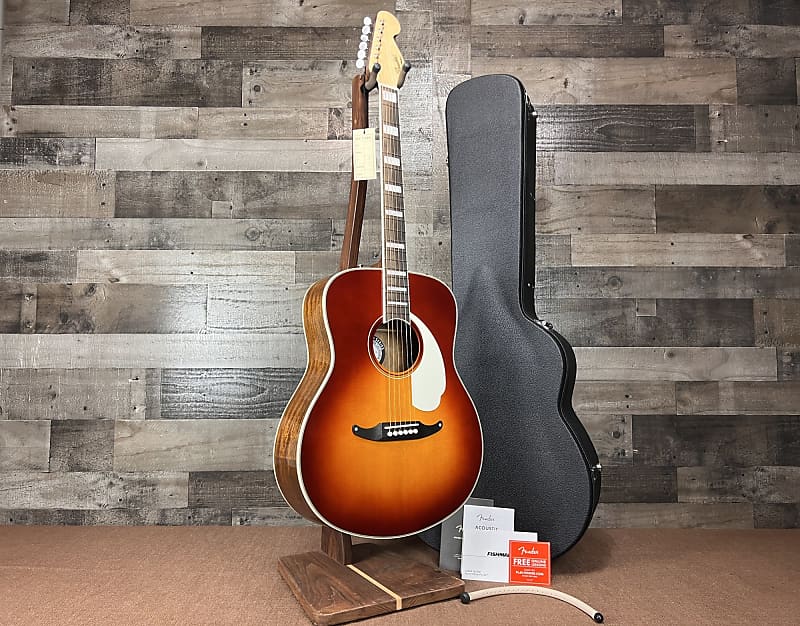 Fender Palomino Vintage Acoustic-Electric Guitar - Sienna Sunburst w/ OHSC image 1