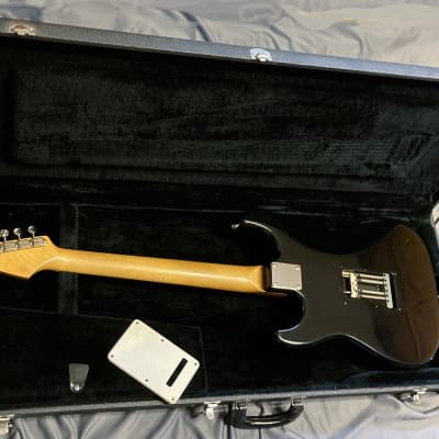 Fender Stratocaster Made in Japan MIJ (1962 reissue) HARD CASE 1996 - Black image 12