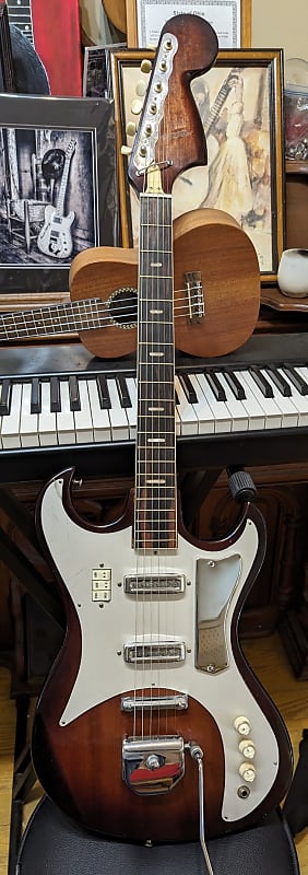 Kawai SD2W Teisco 2-Pickup Electric Guitar | Reverb Kawai SD2W Teisco 2-Pickup Electric Guitar | Reverb